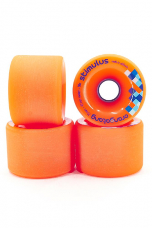 Orangatang Stimulus Wheels Set Orange 80a 70mm